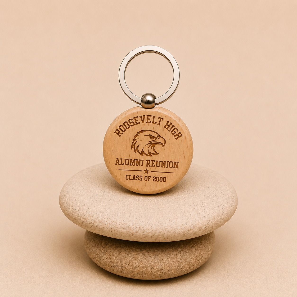 Personalized Wedding Keychain