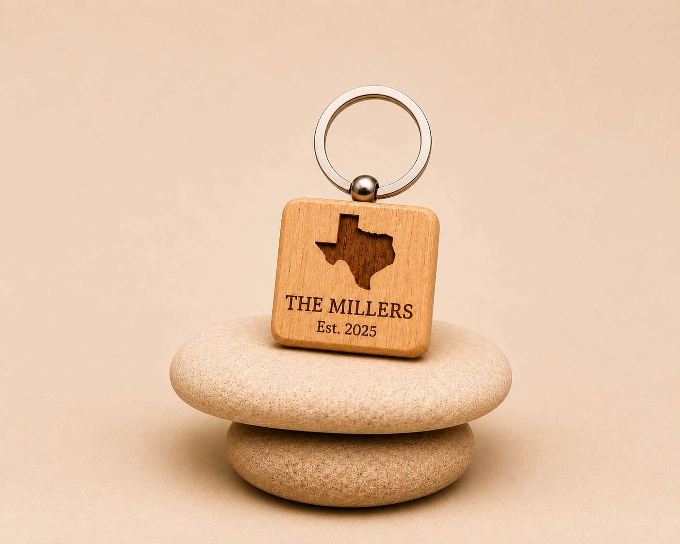 Personalized Wedding Keychain